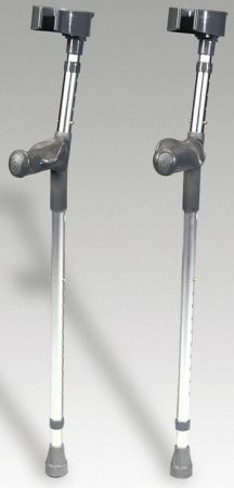 Adjustable Aluminium Forearm Anatomic Grip Crutch