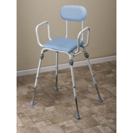 Compact Easy Modular Polyeurathane Perching Stool With Arms 1