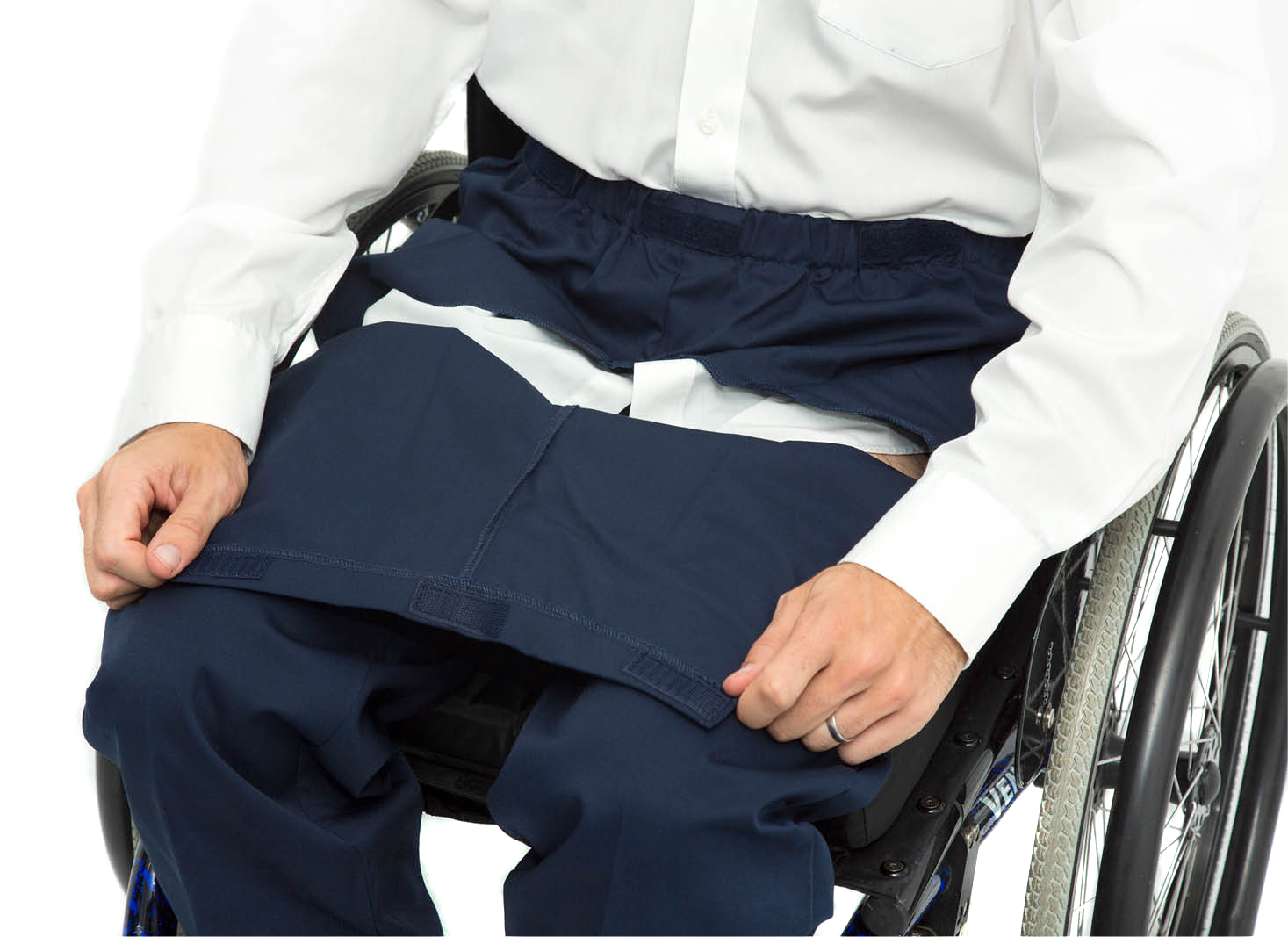 Drop Front Wheelchair Chinos 1