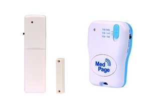 Door Alarm With Radio Pager Kit