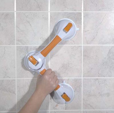 Dual Rotating Suction Cup Grab Bar With Indicator 1