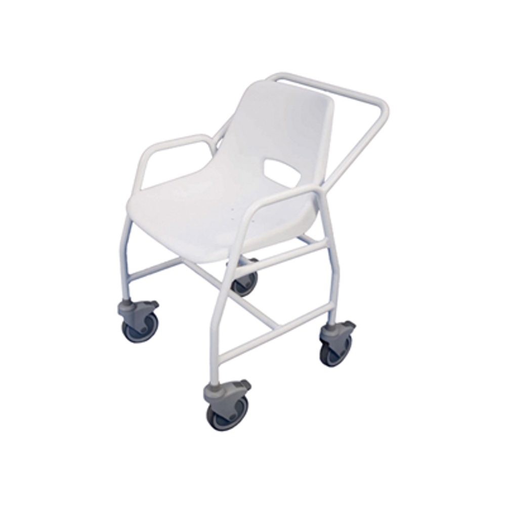 Hythe Mobile Shower Chair With Castors 1