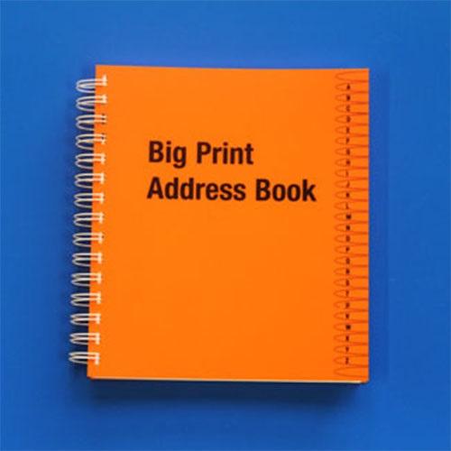 Big Print Address Book 1