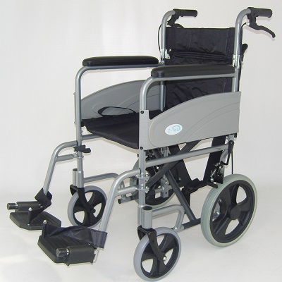 Economy Folding Aluminium Transit Wheelchair