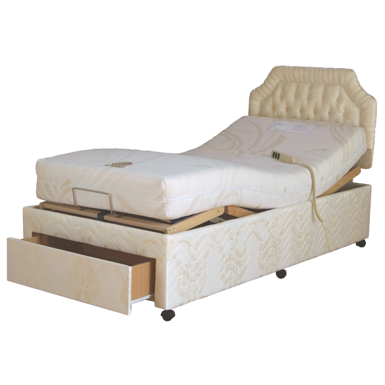 Full-divan Style Fixed-height Profiling Adjustable Bed