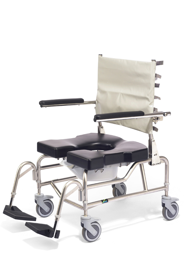 Raz-ap600 Heavy Duty Rehab Shower Commode Chair 2