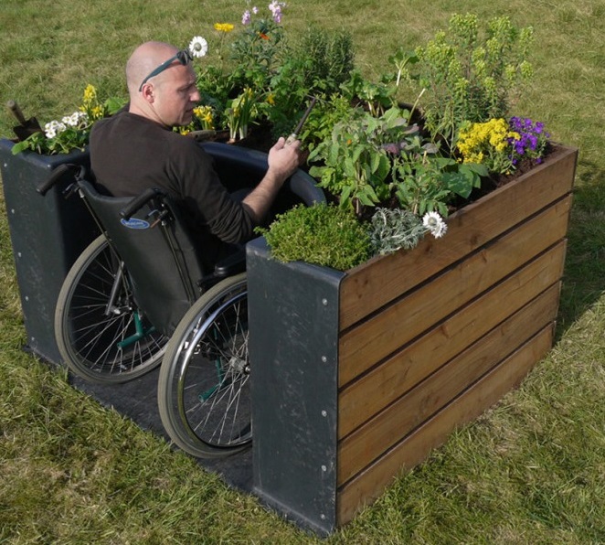 Terraform Wheelchair Accessible Garden