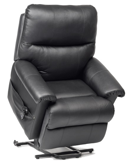 Borg Single Motor Leather Riser Recliner Chair 2