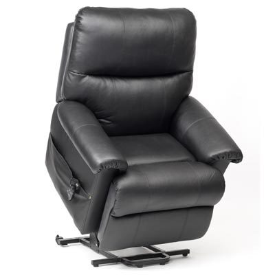 Borg Dual Motor Leather Riser Recliner Chair 6