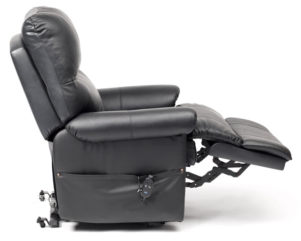 Borg Dual Motor Leather Riser Recliner Chair 5