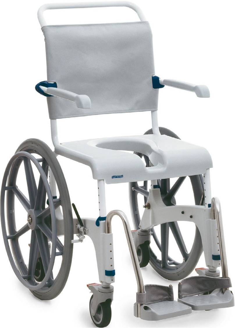 Aquatec Self Propelled Shower-commode Chair 1