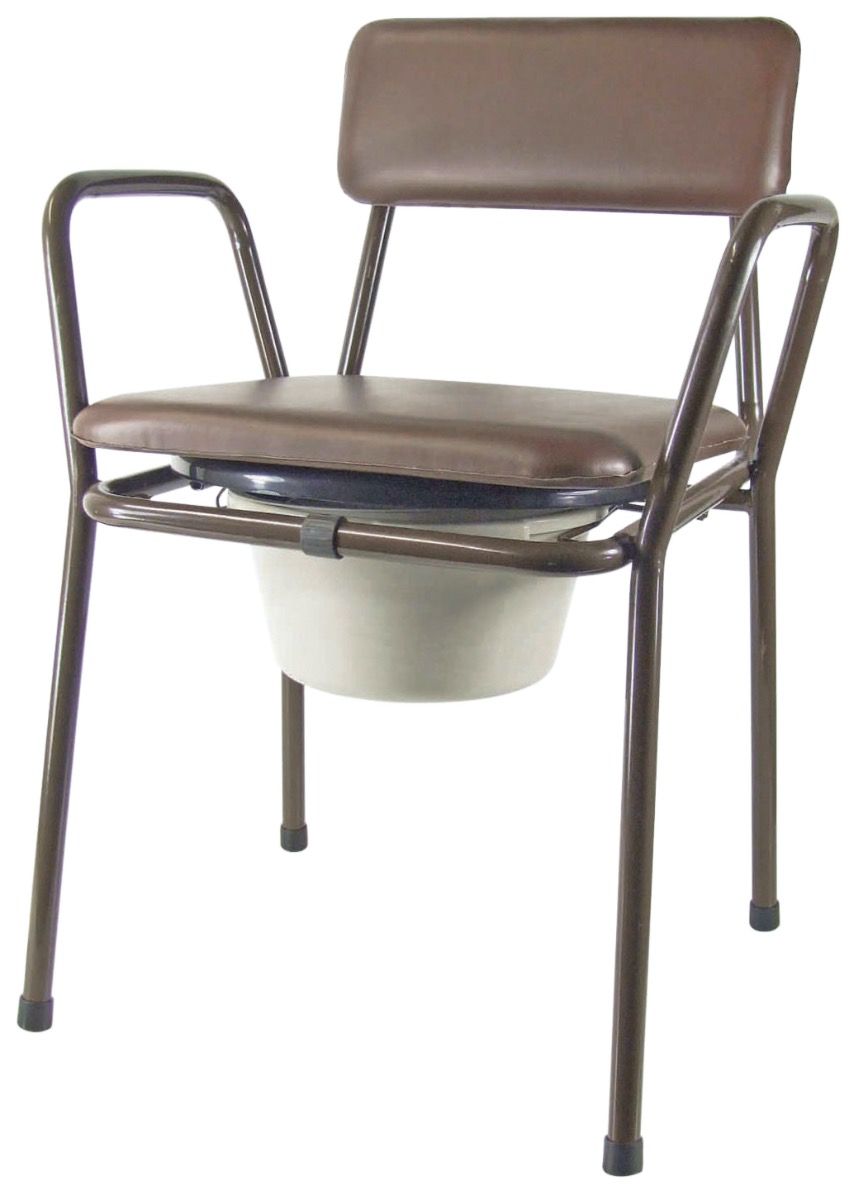 Kent Stacking Commode Chair 4
