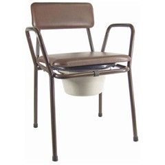 Kent Stacking Commode Chair 3