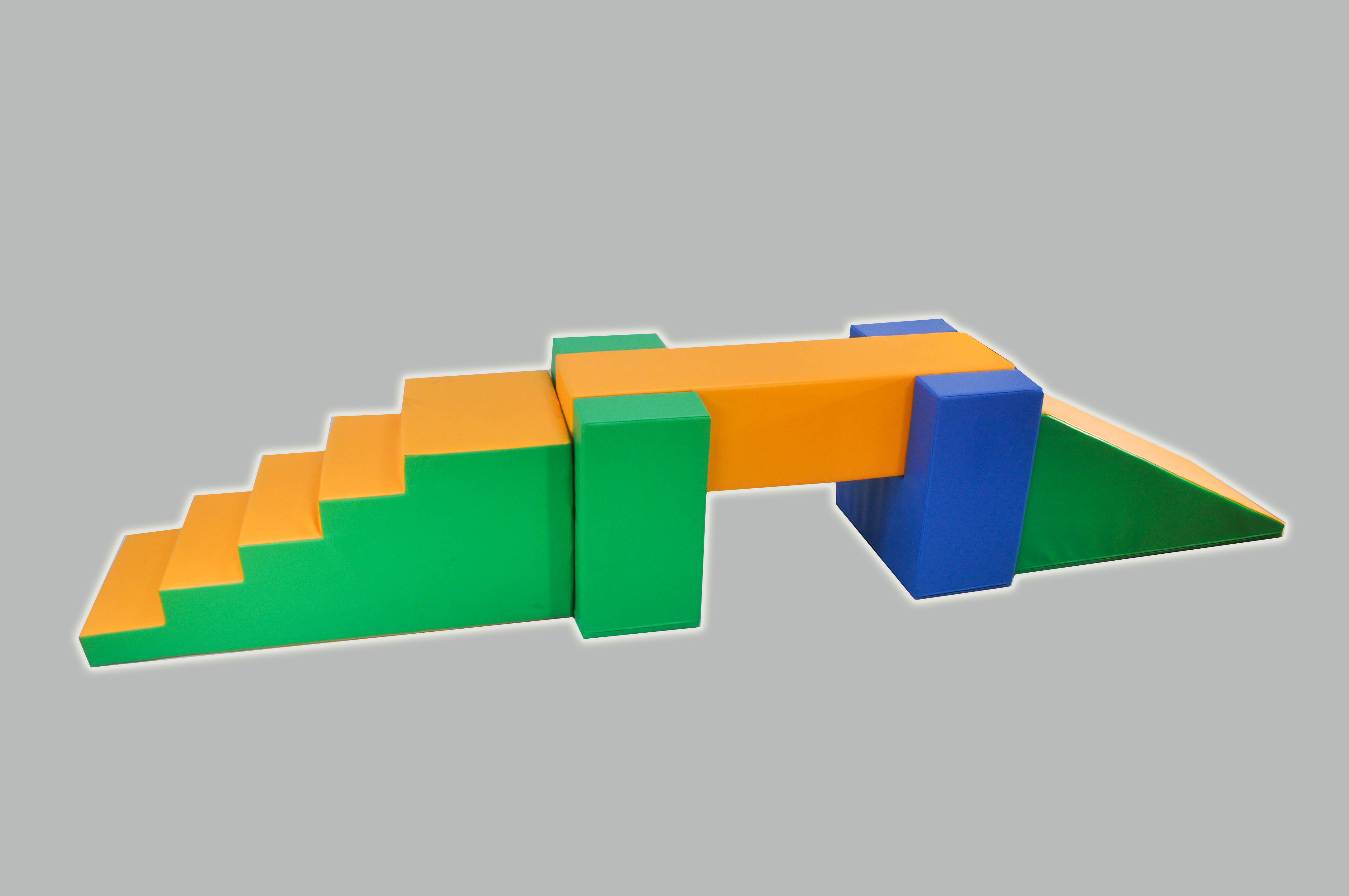 Soft Play Bridge Set With Step & Slide