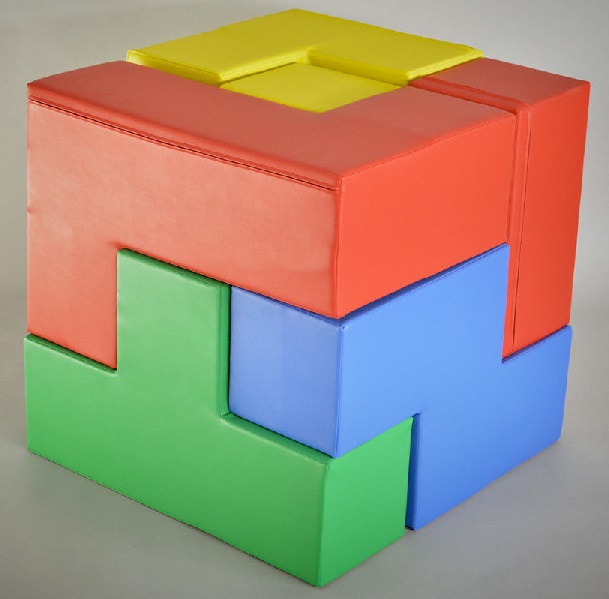 Soft Play Cube Puzzel