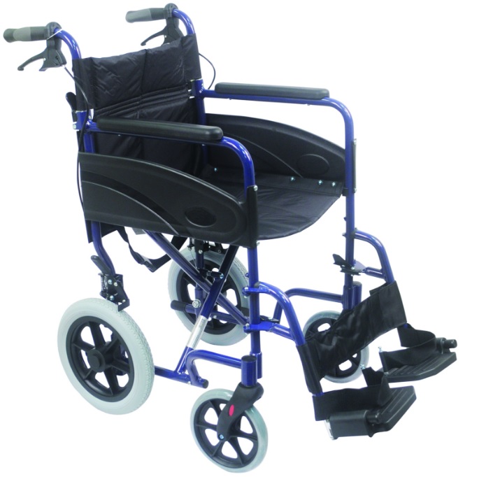 Compact Transport Aluminium Wheelchair