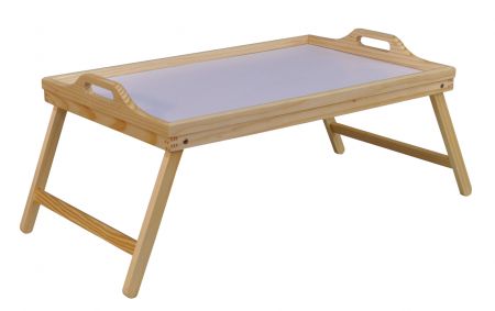 Wooden Bed Tray With Legs 1