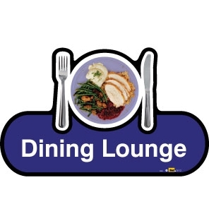 Dining Lounge Sign 1