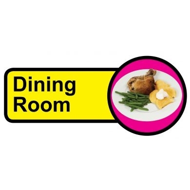 Care Home Dining Room Signage 1