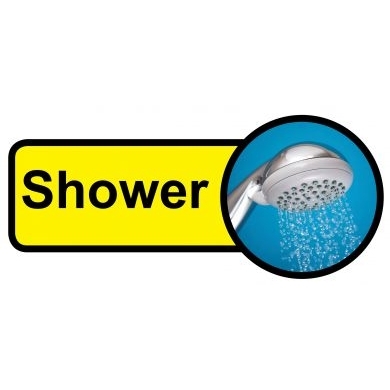 Care Home Shower Room Signage 1