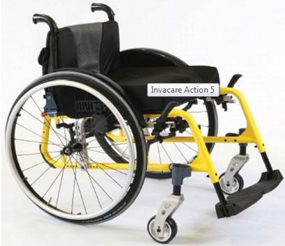 Action 5 Folding Wheelchair