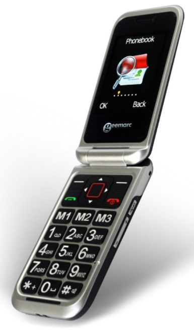 Cl8500 Amplified Clamshell Mobile Phone