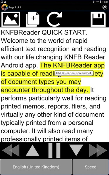 Knfb Reader App 1