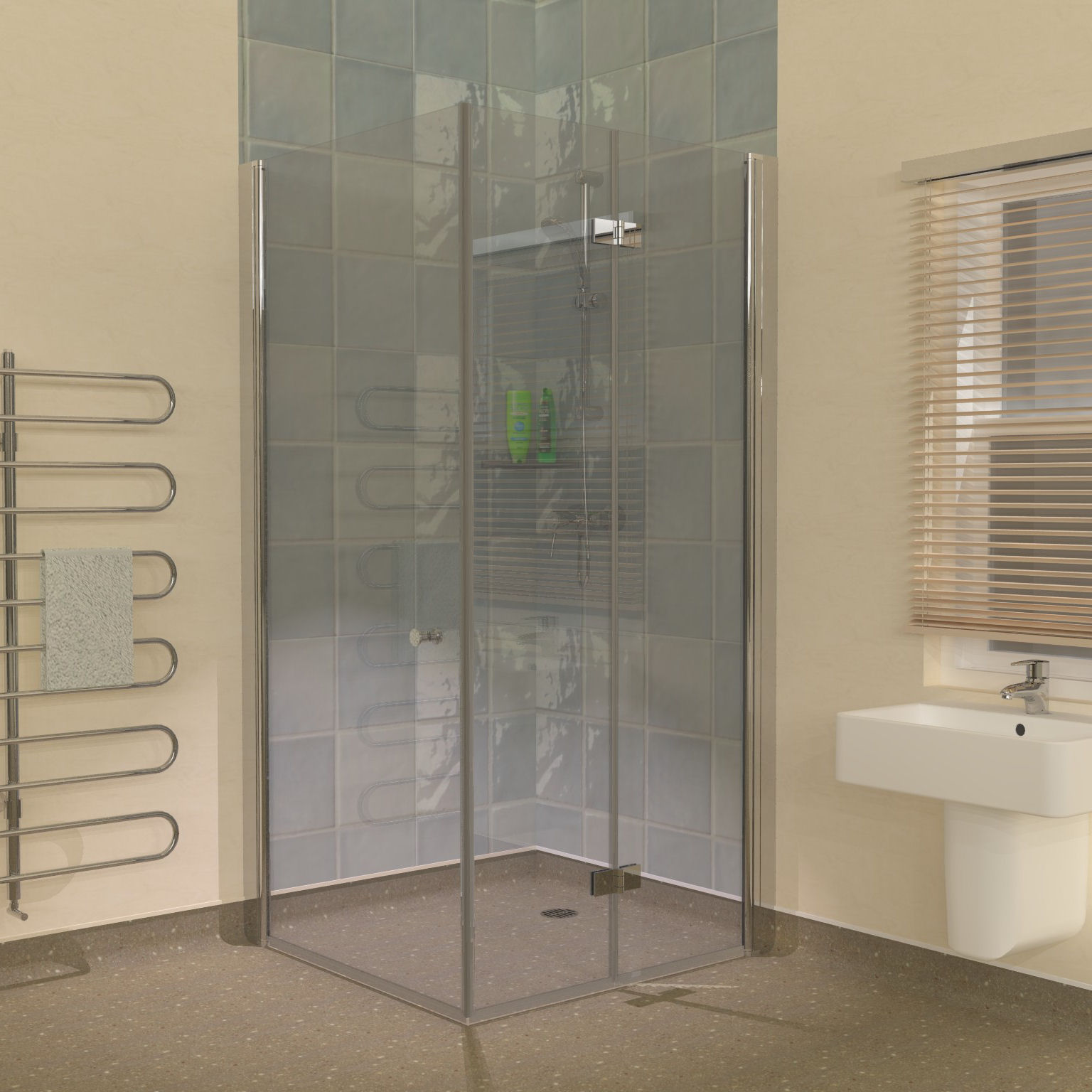 Easy Access Wet Room Shower Screens 3