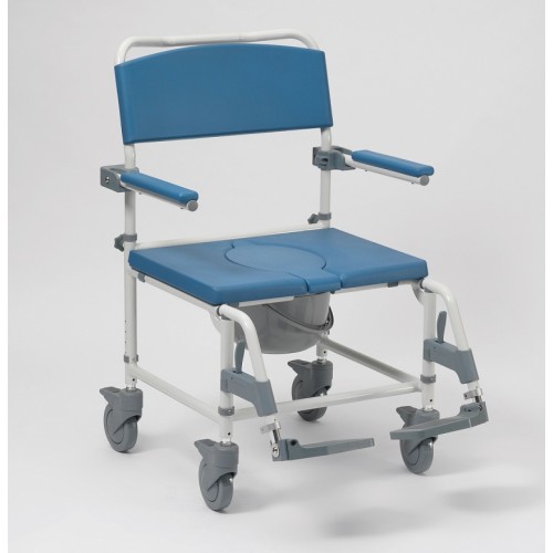 Aston Heavy Duty Shower Commode Chair 1