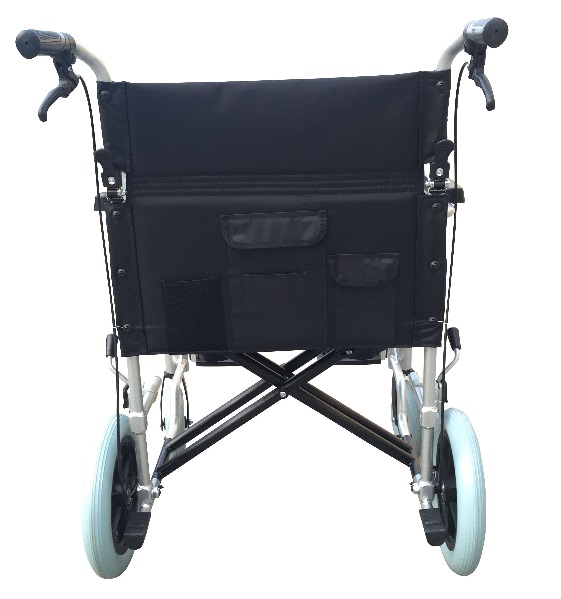 Z-tec Wide Aluminium Transit Wheelchair 1