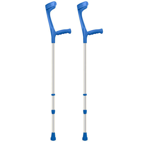 Adjustable Coloured Crutches