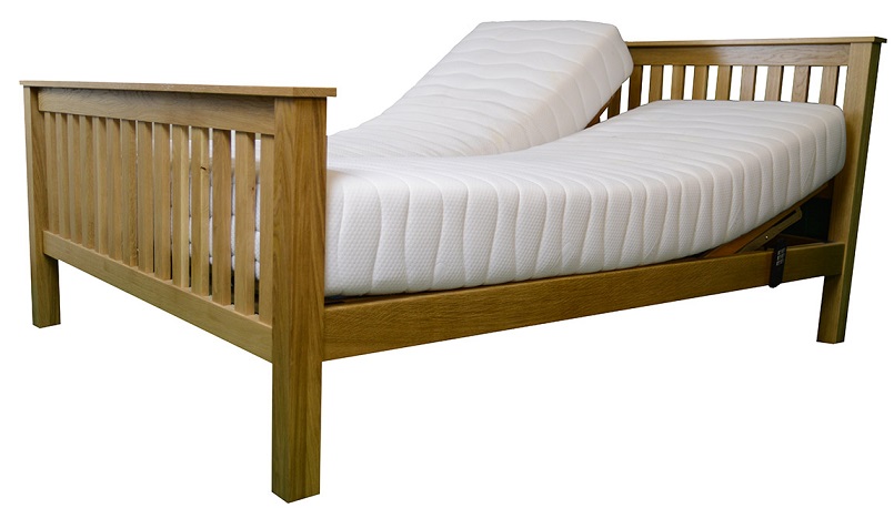Abberley Solid Oak Adjustable Bed