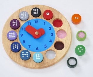 Tell by Touch Teaching Clock