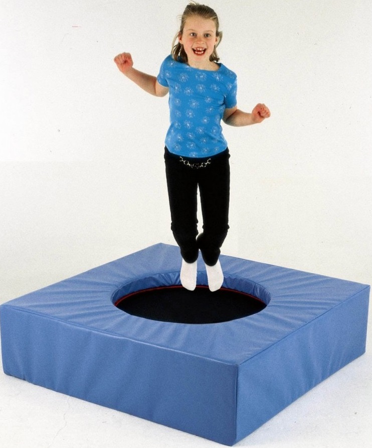 Trampoline With Softplay Plinth 1