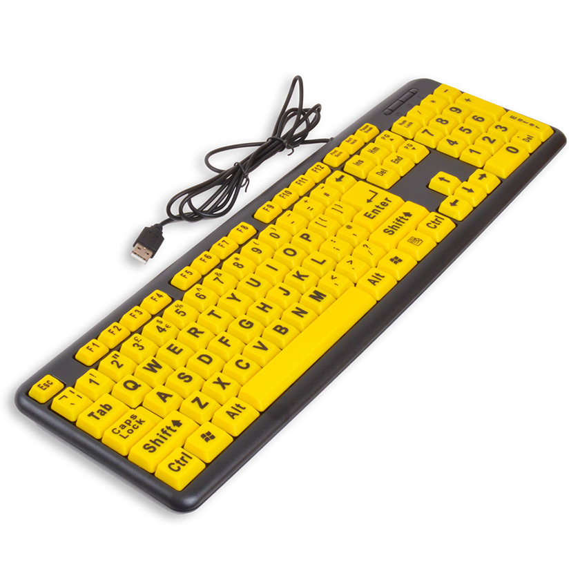 Large Print Keyboard For Visually Impaired 1