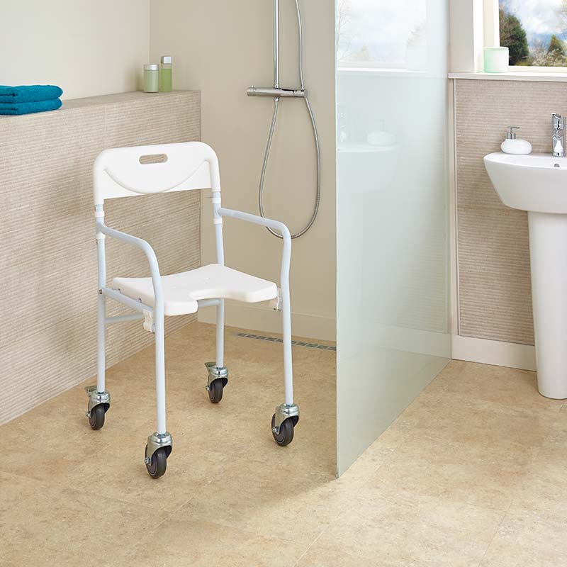 Allure Folding Shower Chair 1