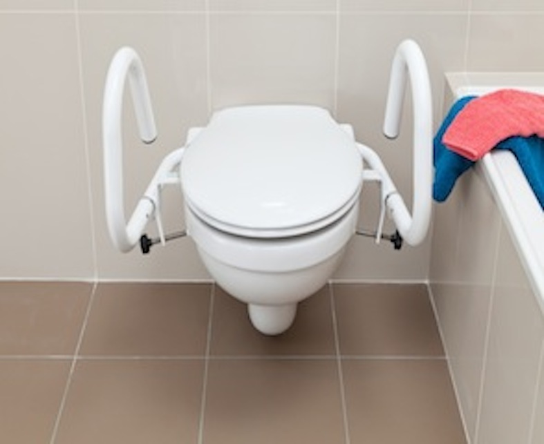 Toilet Pan Support Rails 1