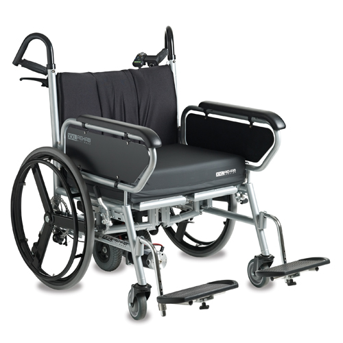 Minimaxx Bariatric Folding Wheelchair With Push Motor