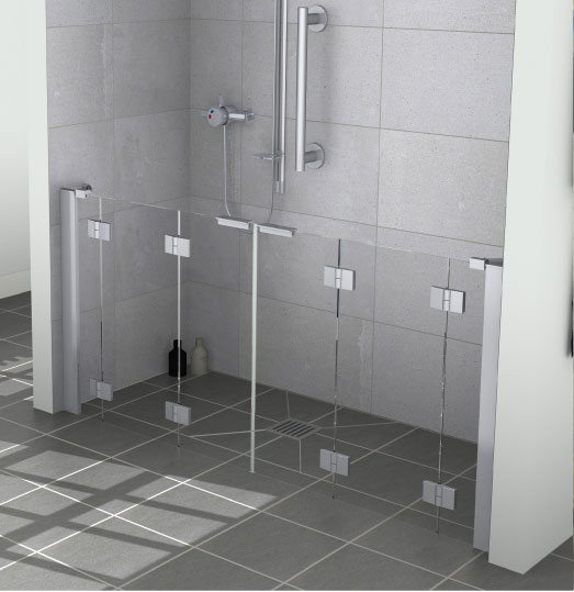 Opulence Inline Shower Door-enclosure 1