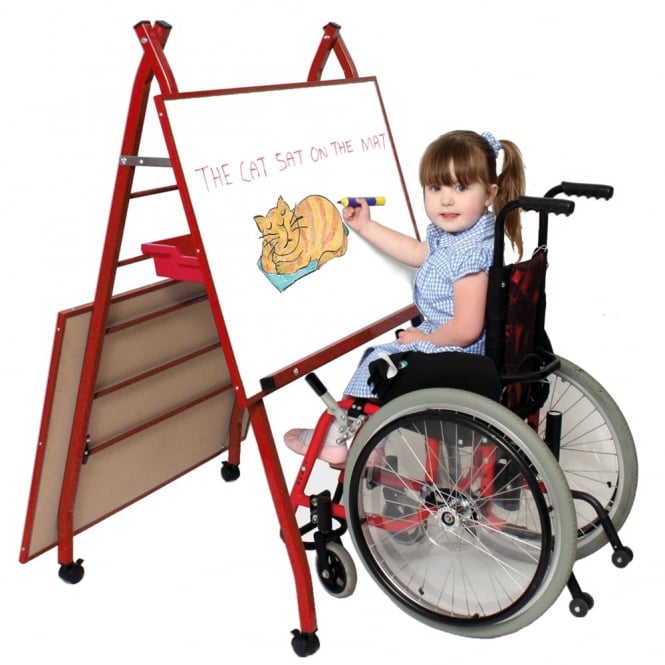 Specially Adapted Double Mobile Easel 1