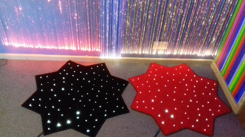Fibre Optic Star Shaped Carpet Kit 1