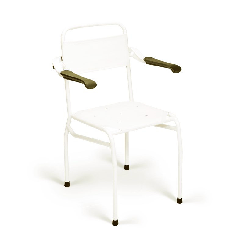 Shower Chair With Textile Seat 1