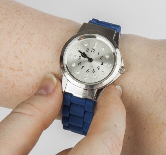 Small Silicone Tactile Watch 1