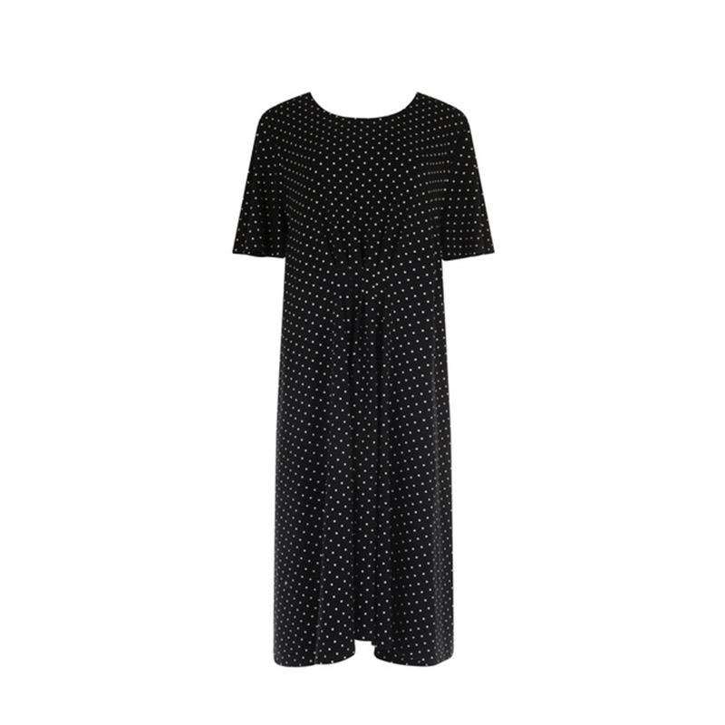Alexis Tabard Style Wrap Dress With Velcro Fastenings 1