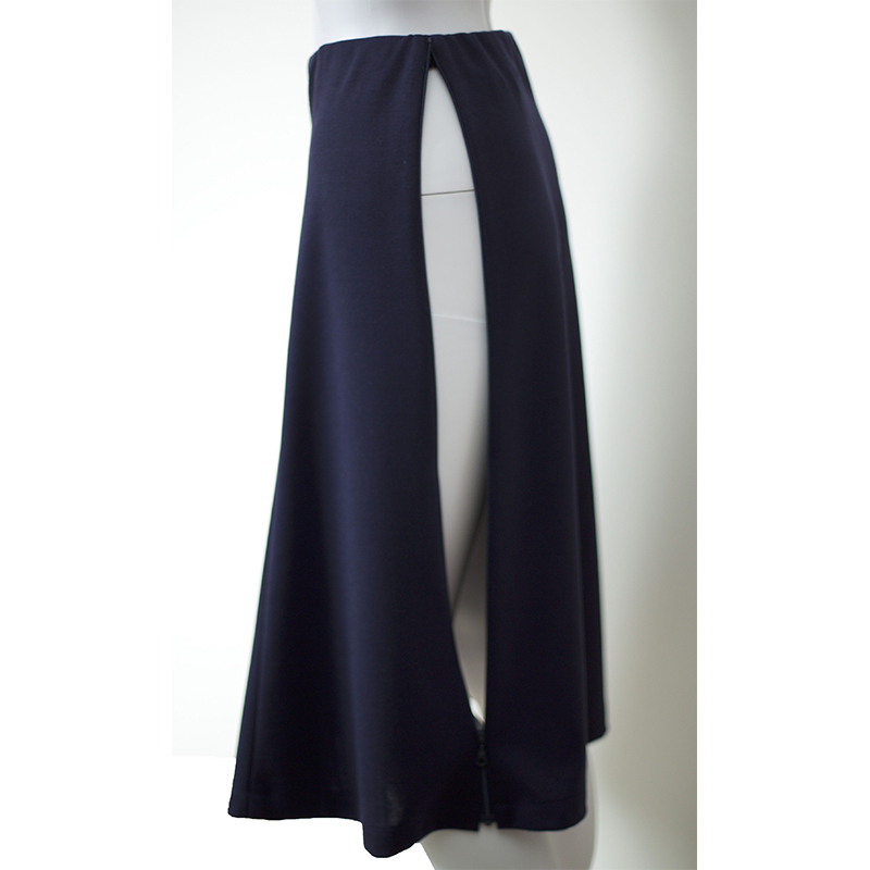 Susie 6-panel Skirt With Open End Zip 3