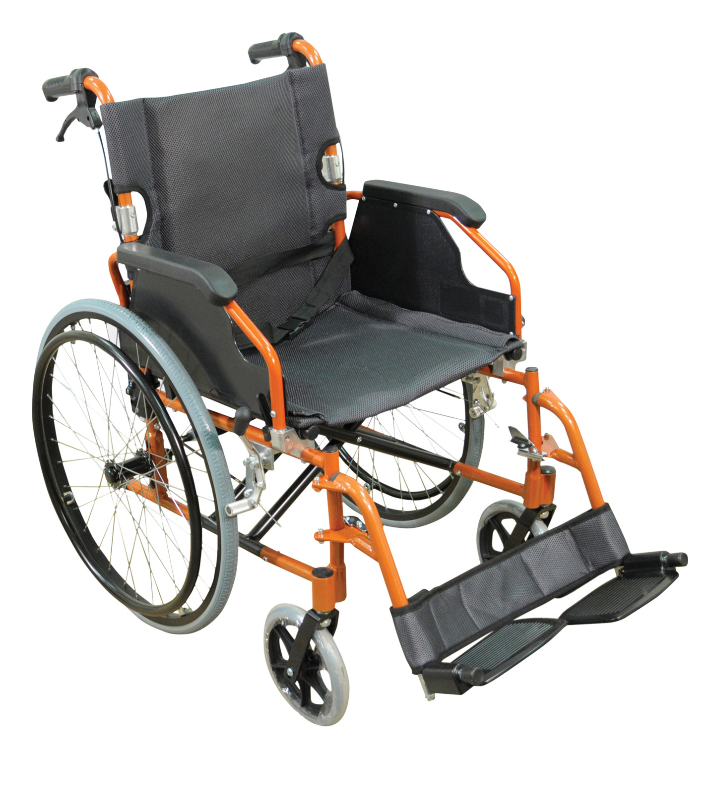 Deluxe Aluminium Self Propelled Wheelchair