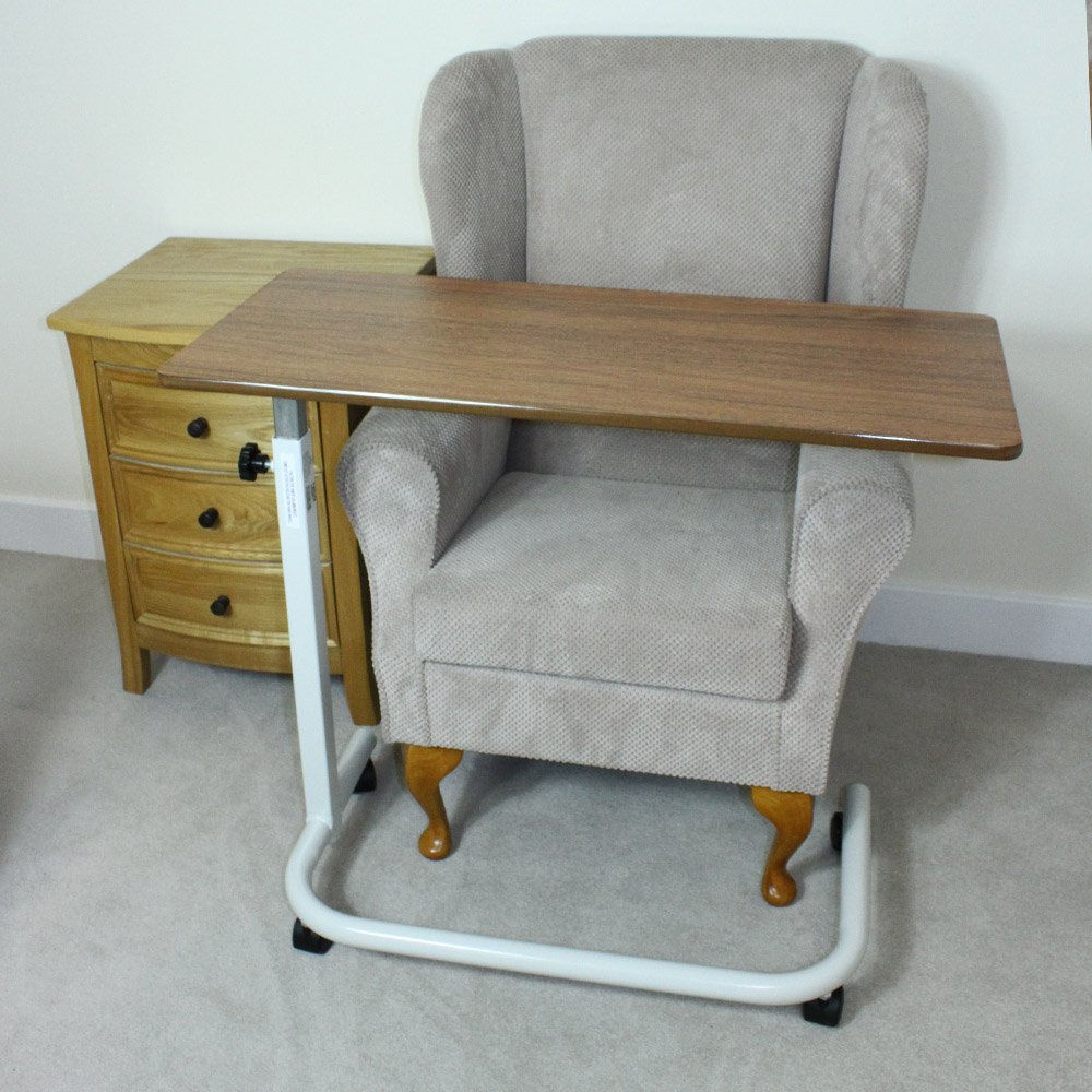 NRS Height Adjustable Over Bed Table 2
