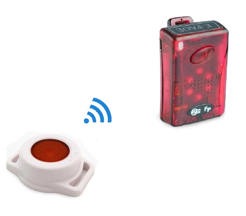 Wireless Call Button And Bleeper Pager Set 1