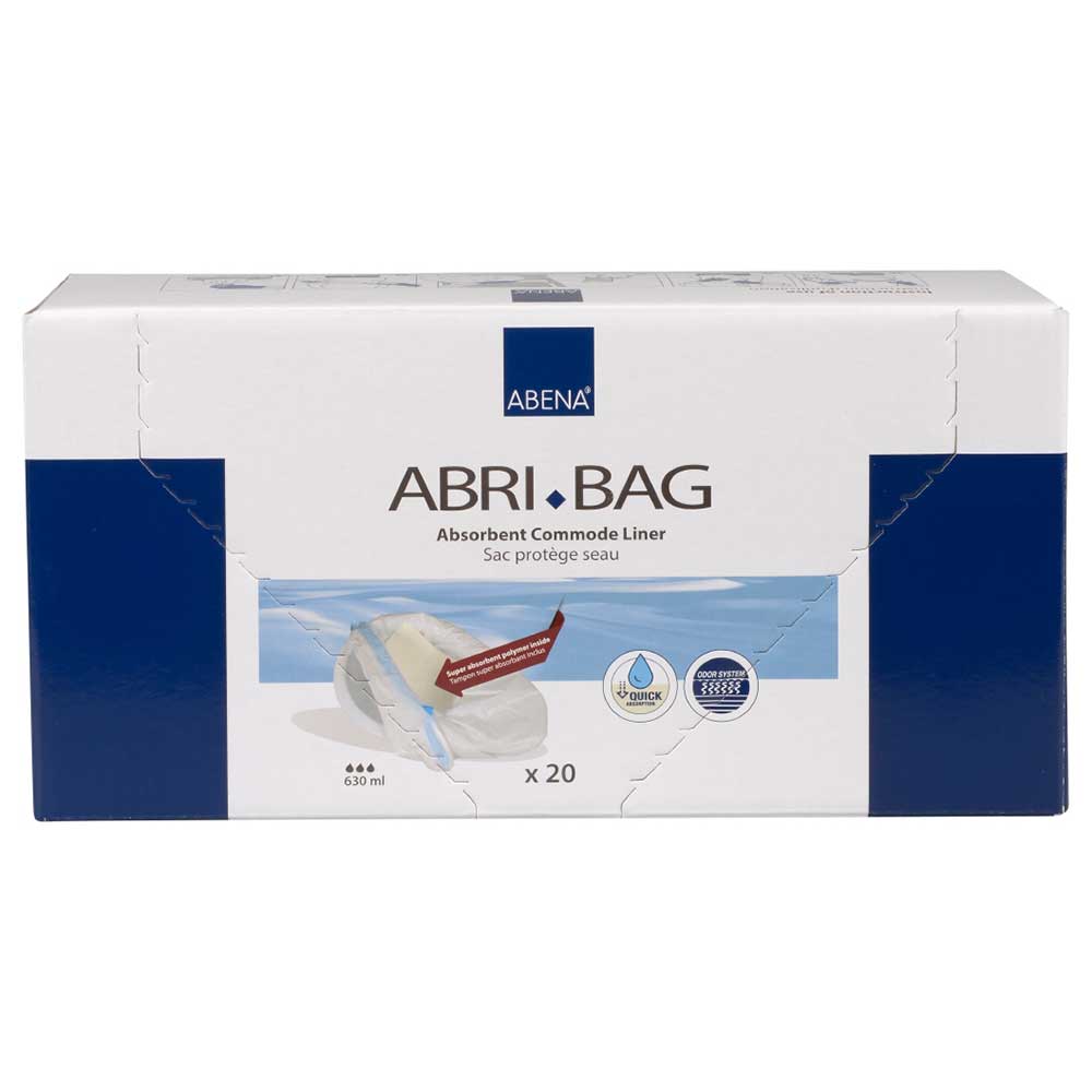 Abri-Bag Commode Liners - Pack of 20 2