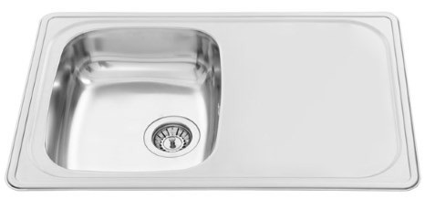 Granberg Shallow Bowl Kitchen Sinks With Drying Area 2